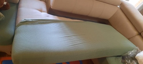 Luxurious Stretch Sofa Cover – Ultimate Living Room Protection photo review