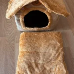 Cozy Foldable Pet House: Washable Cave for Cats & Small Dogs photo review