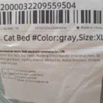 Cozy Cotton Cat Cave: Ultimate Winter Pet Bed Retreat photo review