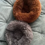 Plush Donut Cat Bed: Cozy, Washable Comfort for Pets photo review