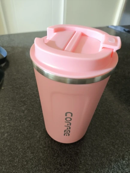 Travel-Ready Stainless Steel Mug – Hot & Cold Drinks for Hours photo review