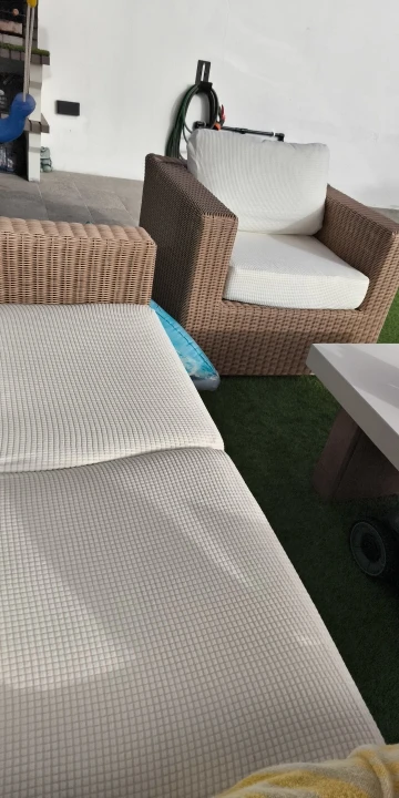 Luxurious Stretch Sofa Cover – Ultimate Living Room Protection photo review