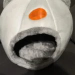 Cozy Cotton Cat Cave: Ultimate Winter Pet Bed Retreat photo review