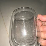 Elegant Double Wall Borosilicate Glass Mug - 350 ml Insulated Delight photo review