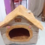 Cozy Foldable Pet House: Washable Cave for Cats & Small Dogs photo review