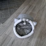 Cozy Cotton Cat Cave: Warm Pet Bed for Cats & Small Dogs photo review