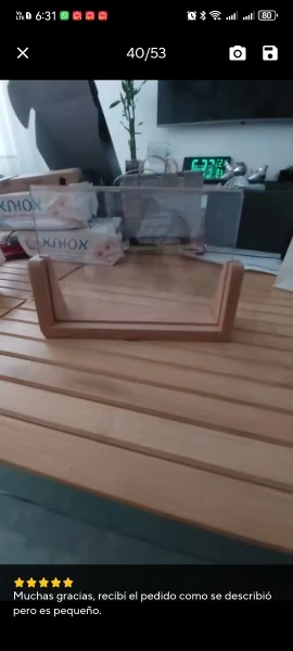 Stylish U-Shape Acrylic Photo Frame for Cherished Memories photo review