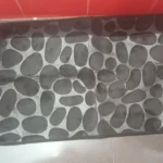 Luxurious 3-Piece Cobblestone Bath Mat Set - Non-Slip & Absorbent photo review