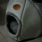 Cozy Cotton Cat Cave: Ultimate Winter Pet Bed Retreat photo review