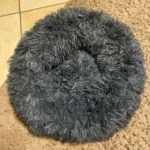 Cozy Round Pet Bed in Stylish Gradient for Large Dogs photo review