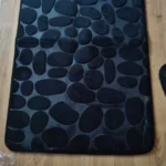 Luxurious 3-Piece Cobblestone Bath Mat Set - Non-Slip & Absorbent photo review