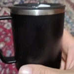 Stylish 500 ml Insulated Stainless Steel Coffee Mug with Handle photo review
