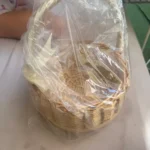 Hand-woven Wedding Flower Basket With Handle Wicker Sundries Basket Wedding Flower Girls Basket for Home Picnic Storage Basket photo review