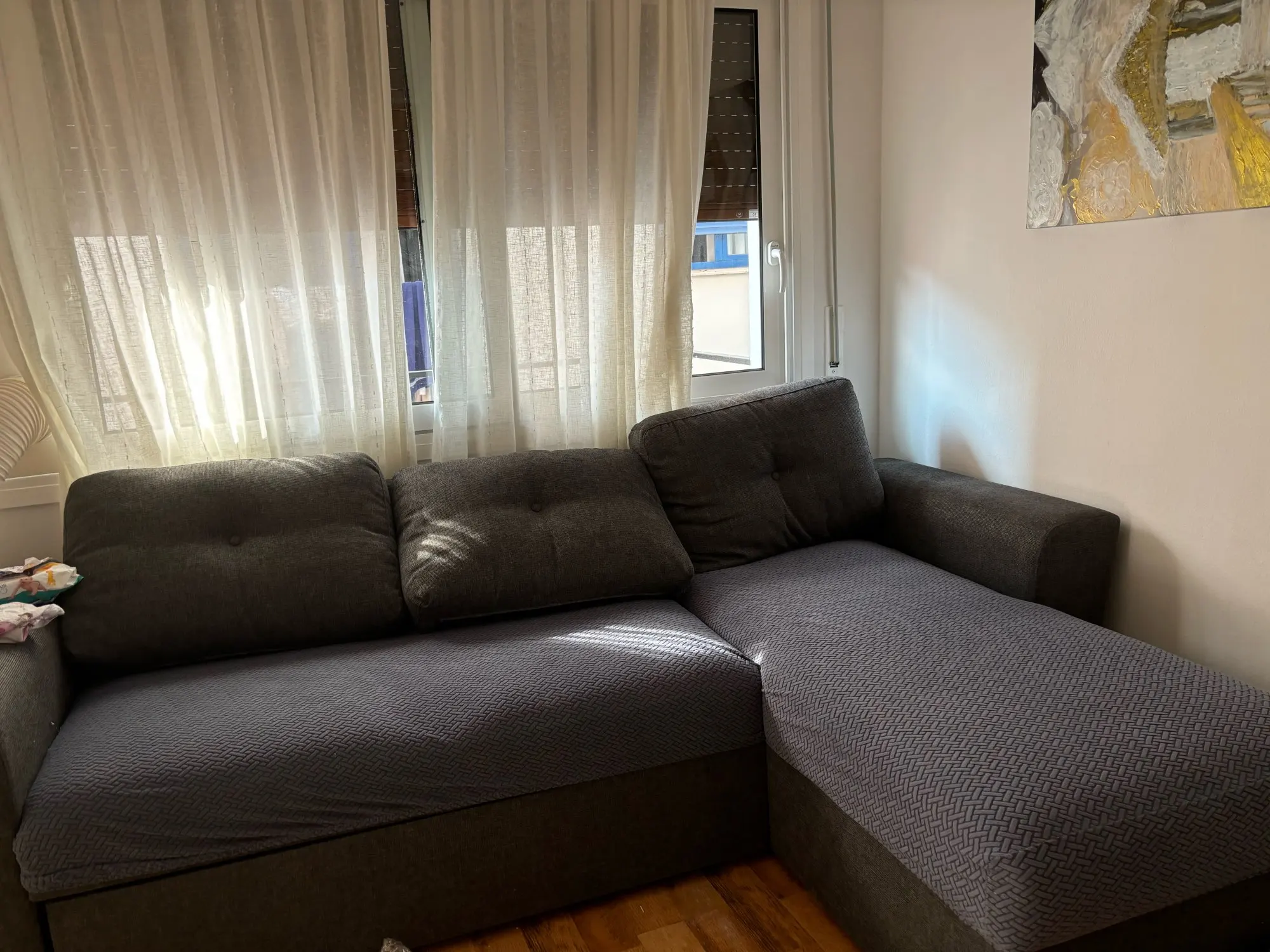 Elegant Jacquard Sofa Cover - Soft, Stretchy Protection for All Sofas photo review