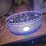 DC 24V Home Electric Aromatherapy Essential Oil Diffuser Jellyfish Smoke Ring Air Humidifier with 3 Colors Light Remote Control photo review