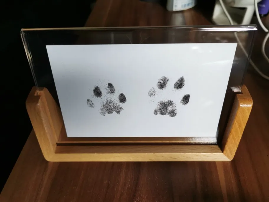 Stylish U-Shape Acrylic Photo Frame for Cherished Memories photo review