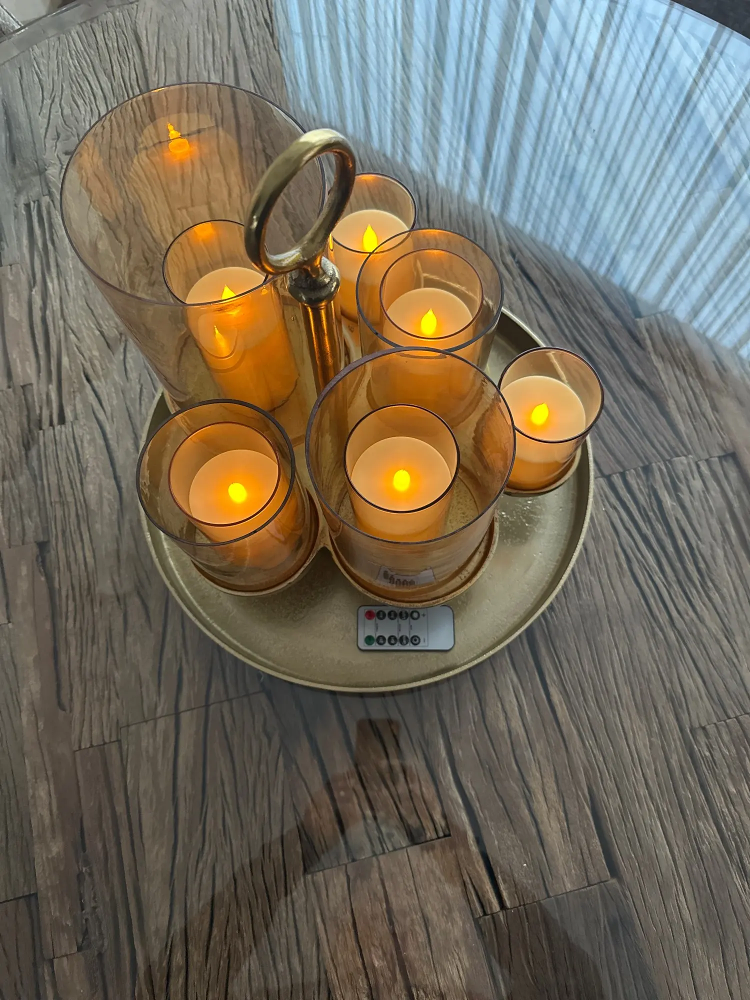 Flameless Remote-Control LED Candle Set for Cozy Events photo review