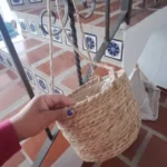 Garden Hanging Planter Macrame Plant Storage Basket Jute Rope Woven Indoor Outdoor Flower Pot Holder Plant Hangers Home Decor photo review