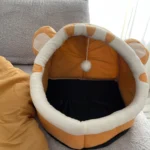 Cozy Cotton Cat Cave: Warm Pet Bed for Cats & Small Dogs photo review