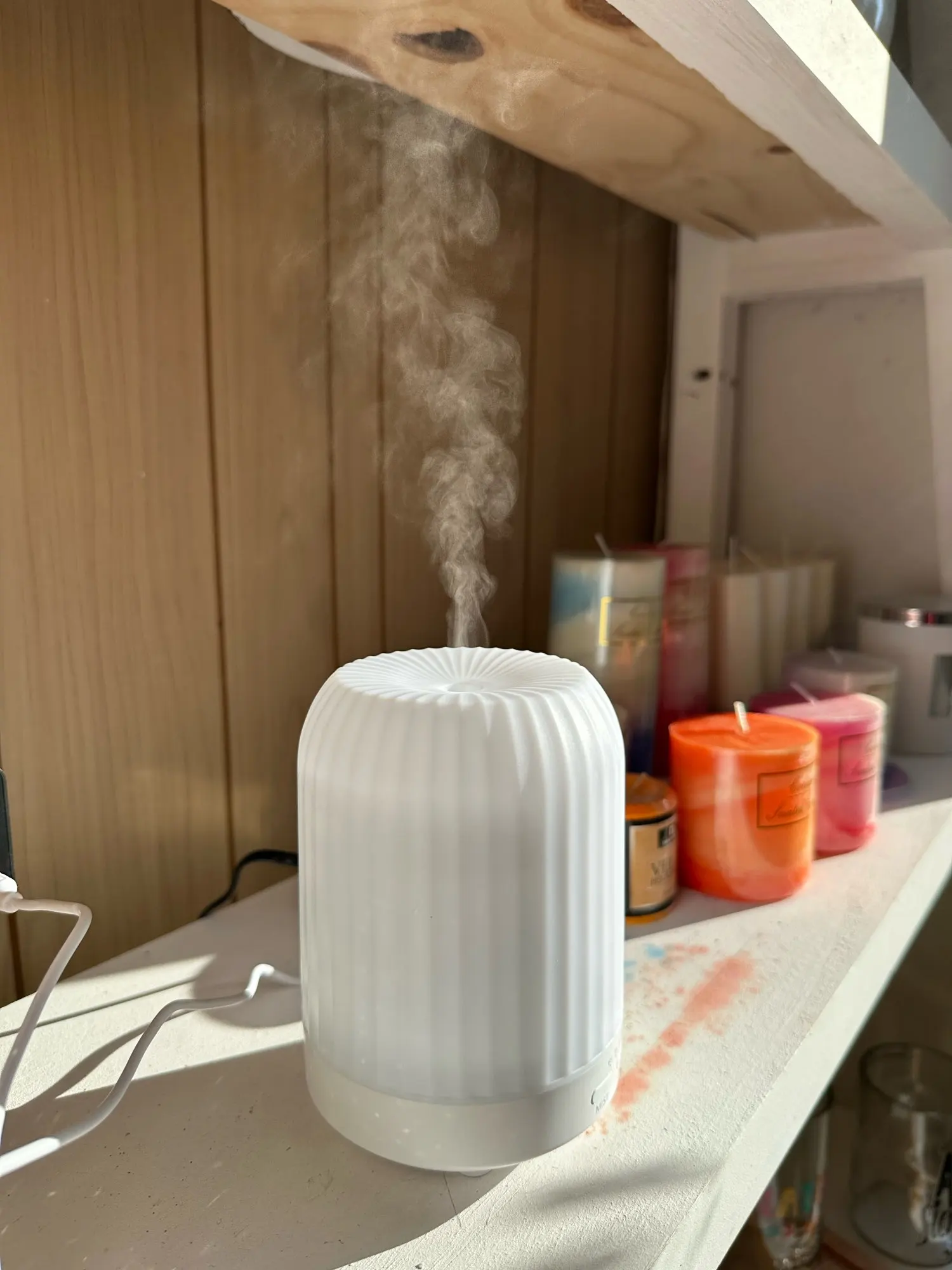 Aromatherapy Diffuser & Humidifier with Soothing Night Light photo review