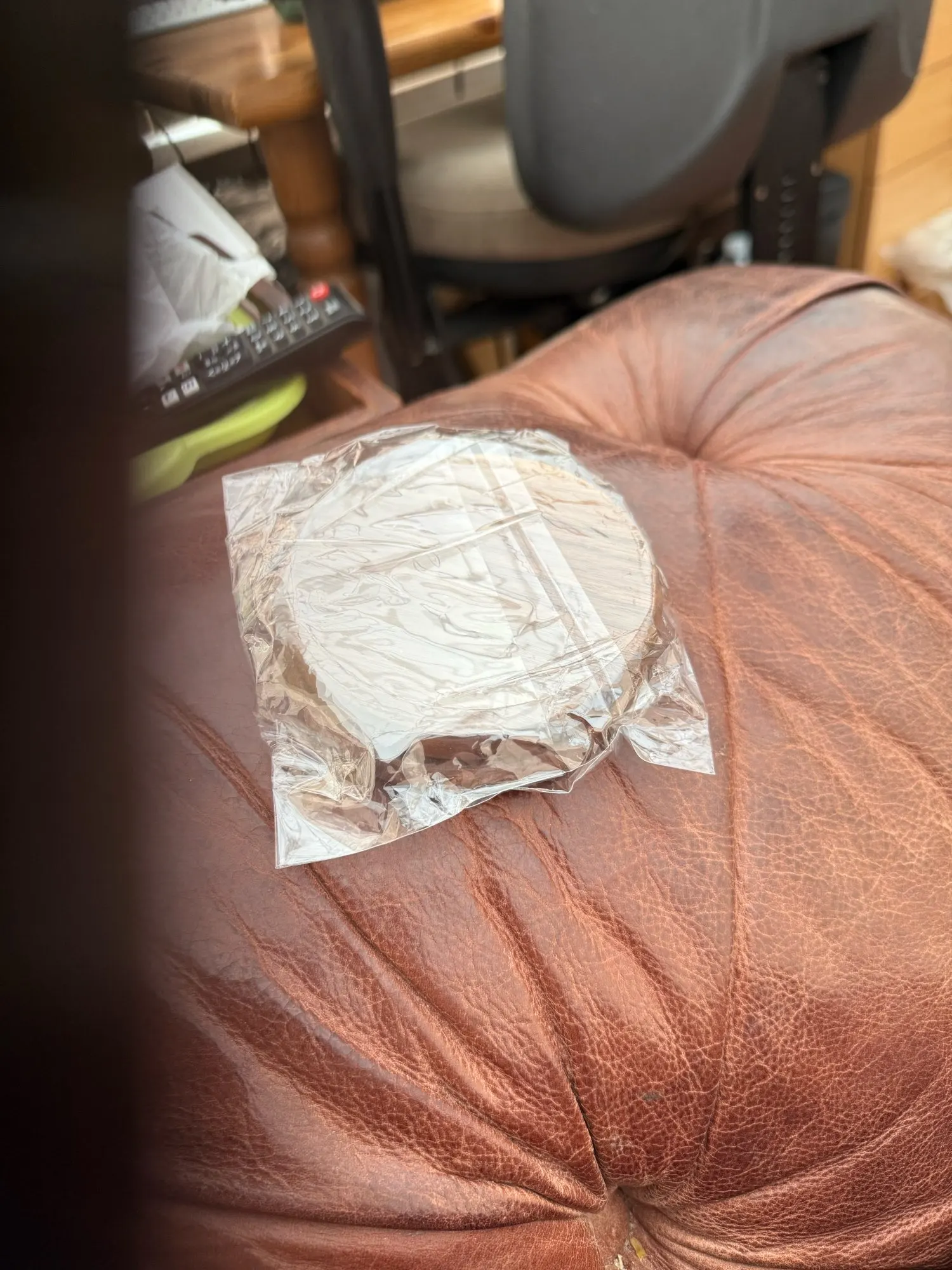 Set of 2 Durable Walnut & Beech Wooden Coasters for Hot Drinks photo review