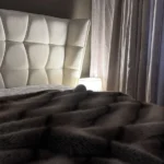 Elegant Faux Fur Blanket for Cozy Luxury Home Décor photo review