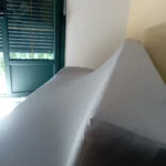 Solid Stretchable Armless Sofa Bed Cover for Easy Revamp photo review