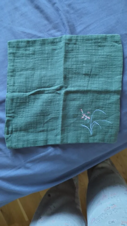 Luxury Double-Layer Cotton Tea Towel for Effortless Cleanup photo review