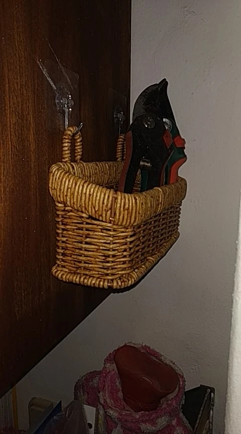 Hand-Woven Decorative Storage Basket for Stylish Home Organization photo review