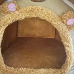 Cozy Foldable Pet House: Washable Cave for Cats & Small Dogs photo review
