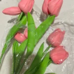 Real Touch Tulip Faux Flower Bouquets - 5 or 10 Pcs for Home Elegance photo review