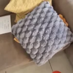 Cozy Cream Pineapple Turtle Plush Pillowcase for Home Decor photo review