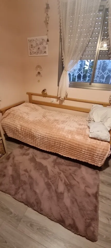 Plush White Striped Faux Rabbit Fur Throw Blanket for Cozy Comfort photo review