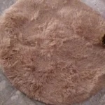 Ultra Cozy Fluffy White Round Rug for Chic Home Decor photo review