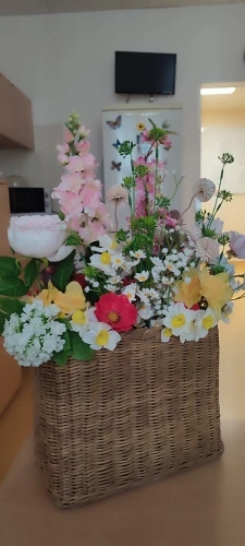 Charming 3-Head Silk Hydrangea Bouquet for Events & Decor photo review