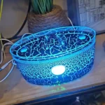DC 24V Home Electric Aromatherapy Essential Oil Diffuser Jellyfish Smoke Ring Air Humidifier with 3 Colors Light Remote Control photo review