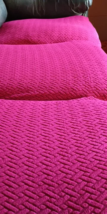 Thick Jacquard Elastic Sofa Cover - Stylish Protection for Your Couch photo review