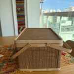 Eco-Friendly Woven Bamboo Basket for Stylish Storage & Harvest photo review