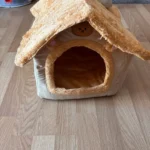 Cozy Foldable Pet House: Washable Cave for Cats & Small Dogs photo review