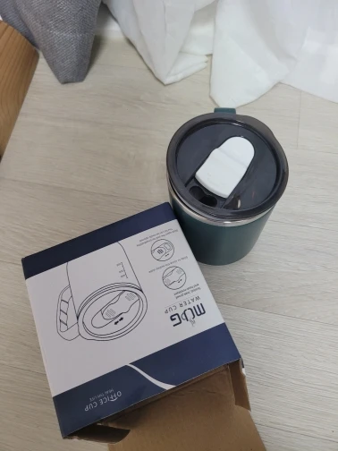 Stylish 500 ml Insulated Stainless Steel Coffee Mug with Handle photo review