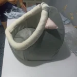 Cozy Cartoon Cat Bed: Removable, Washable, & Foldable Delight photo review