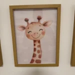 Safari Jungle Animal Canvas Art for Kids' Room Decor photo review