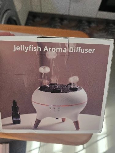 Enchanting Jellyfish Flame Humidifier & Aroma Diffuser 350 ML photo review
