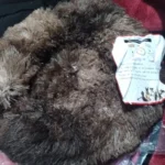 Cozy Round Pet Bed in Stylish Gradient for Large Dogs photo review