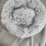 Home Plush Pet Nest Winter Cat Nest Dog Nest Warm Detachable and Washable Round Cat Nest Pet Bed Seasonal Universal Decoration photo review
