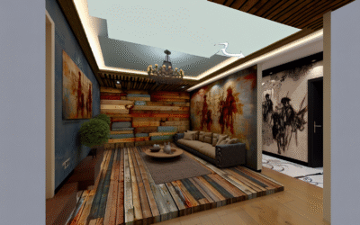 Accent Walls With Reclaimed Wood Planks