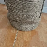 Chic Nordic Handmade Straw Planter Basket for Stylish Storage photo review