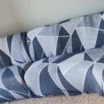 Colorful Knit Sofa Cover with Skirt for Full Coverage Comfort photo review