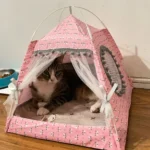 Cozy Flower Tent Nest for Cats & Small Dogs - All Seasons photo review