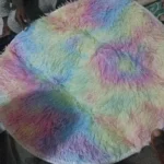 Ultra Cozy Fluffy White Round Rug for Chic Home Decor photo review